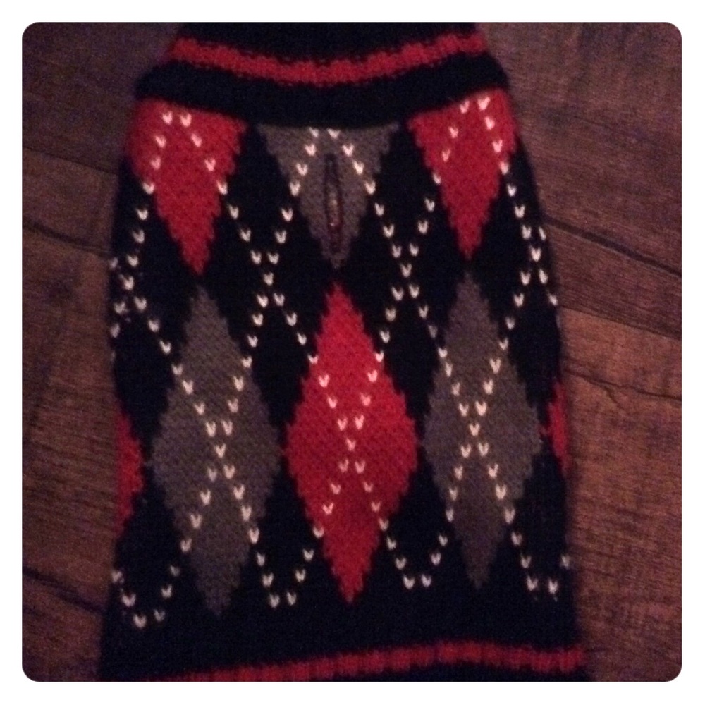 CUTE plaid XXS dog/cat sweater